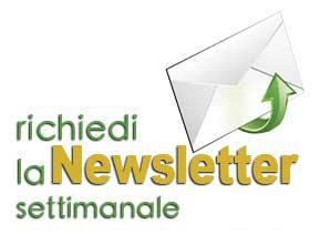 richiedi la newsletter settimanale